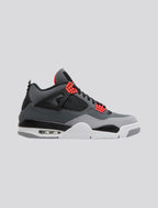 Nike Air Jordan Retro ‘Infrared’ sneaker with  dark grey