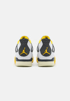 Jordan AIR JORDAN 4 RETRO – High-top trainers – white/coconut milk/vivid sulfur/anthracite