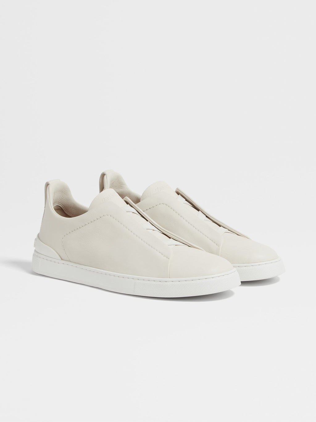 ZEGNA White Triple Stitch™ SECONDSKIN Sneakers