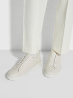 ZEGNA White Triple Stitch™ SECONDSKIN Sneakers