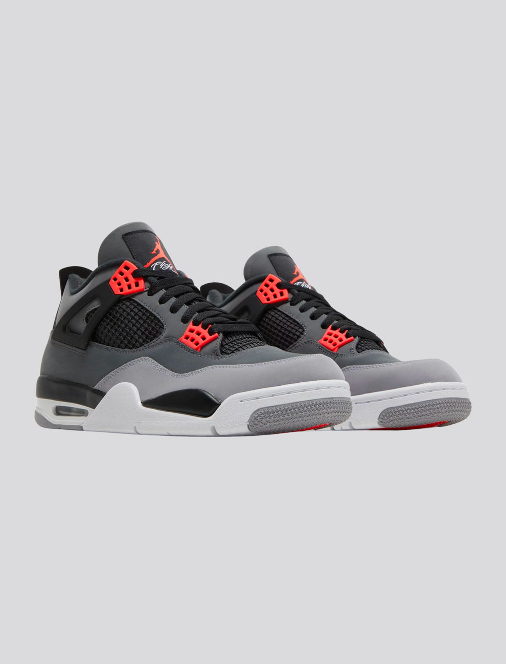 Nike Air Jordan Retro ‘Infrared’ sneaker with  dark grey