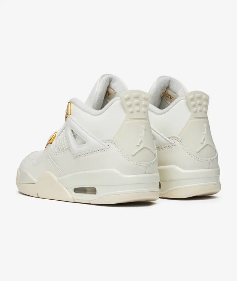 Air Jordan 4 Retro “White &amp; Gold”