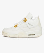 Air Jordan 4 Retro “White &amp; Gold”