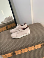 Loro piana Knit Lace-Up Sneakers