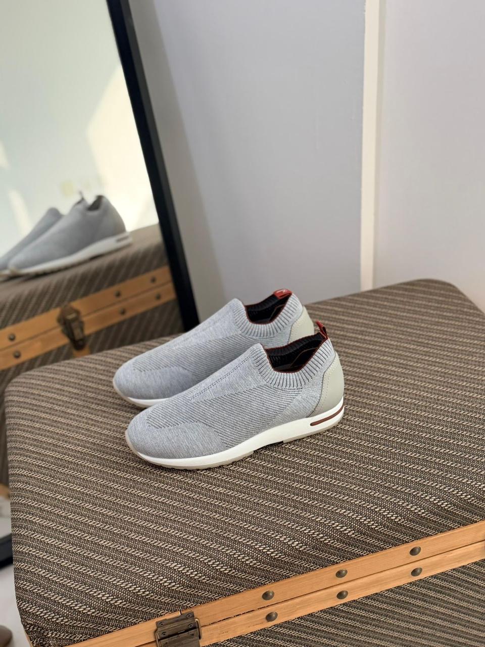 Loro piana Knit Slip-On Sneakers