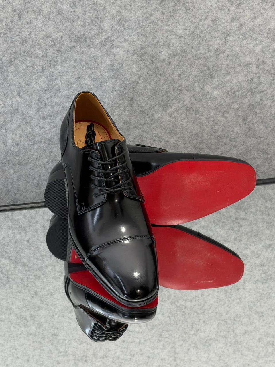 Christian Louboutin Cousin Greg Calf Leather Derbies