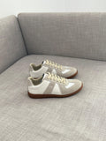 Maison Margiela Replica Low-Top Leather Sneakers (White / Grey / Gum)