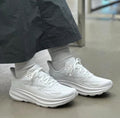 Hoka Clifton 9 (All White)