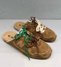 New Balance x Miu Miu 530 SL Faded Suede Mules (Cinnamon / Brown)