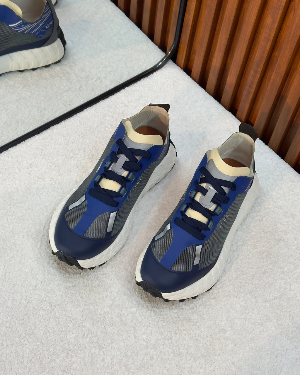 ZEGNA x norda™ Running Sneakers (Blue & Grey)