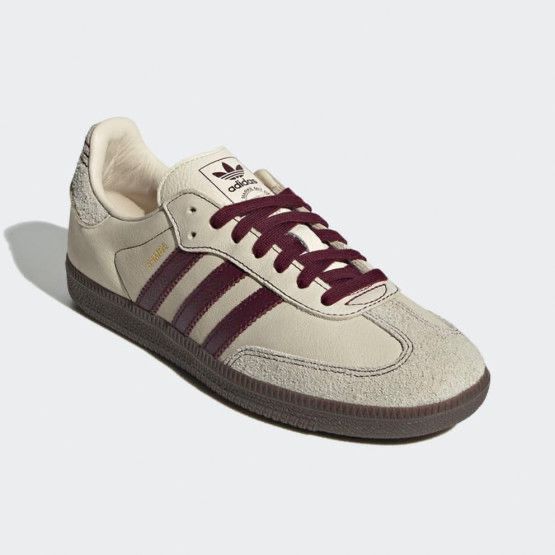 Adidas Samba OG (Wonder White / Maroon)