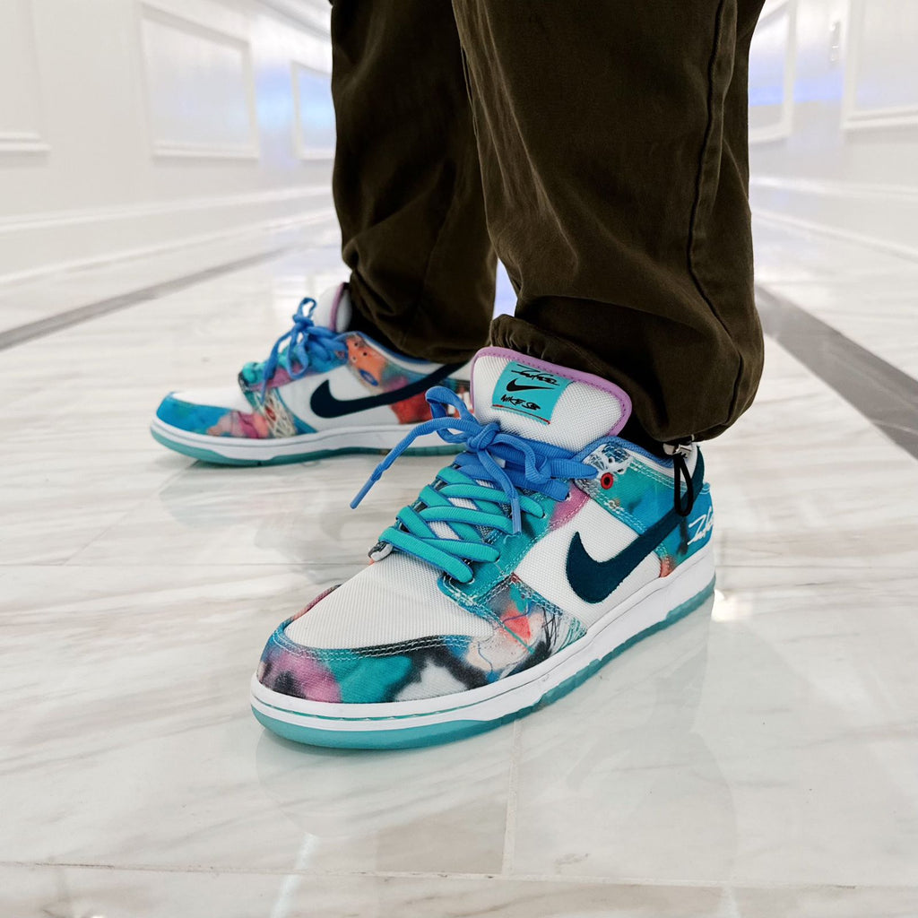 Nike SB Dunk Low Pro x Futura Laboratories (Bleached Aqua)