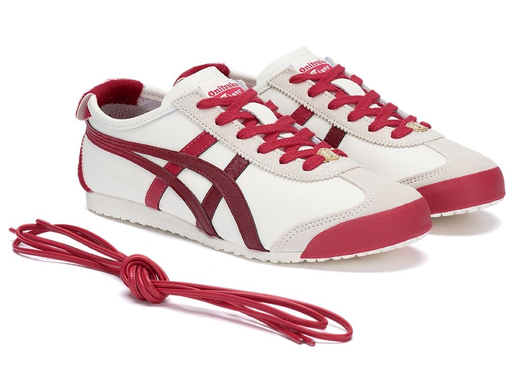 Onitsuka Tiger Mexico 66 (White / Burgundy / Crimson)
