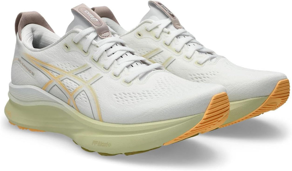 ASICS Gel-Kayano 32 (White / Fawn / Sunrise Red)