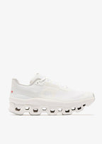On Cloudmonster (All White)