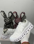 On Cloudmonster (All White)