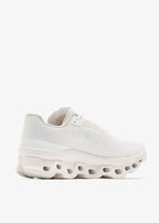 On Cloudmonster (All White)