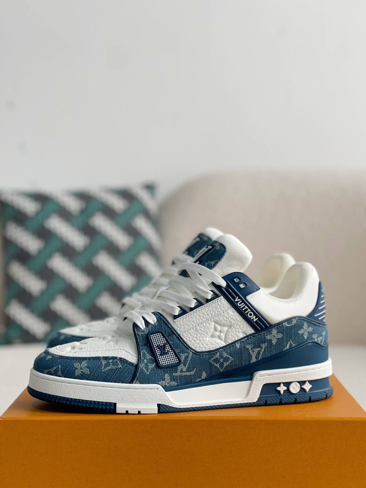 LV Trainer (Blue Denim)