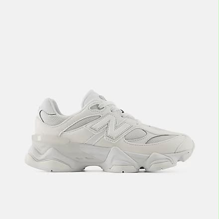 New Balance 9060 (Triple White / Sea Salt White)