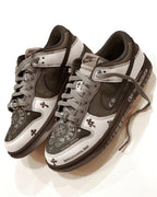 Nike Dunk Low Custom (Chrome Hearts Brown/White)