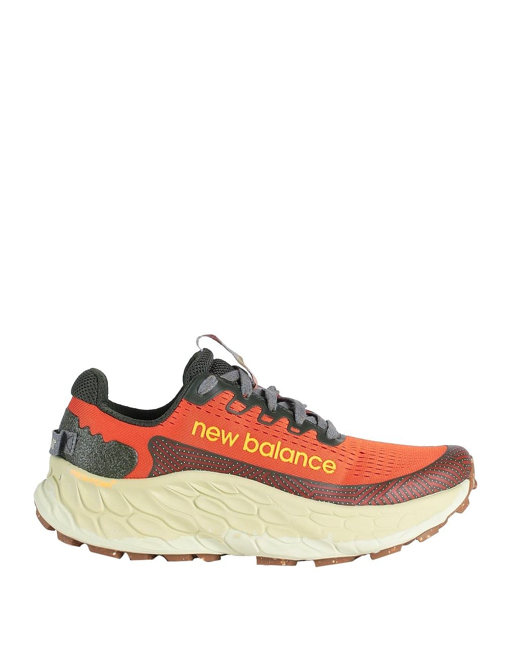 New Balance Fresh Foam X More Trail v3 (Orange with Yellow and Dark Green)