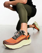 New Balance Fresh Foam X More Trail v3 (Orange with Yellow and Dark Green)