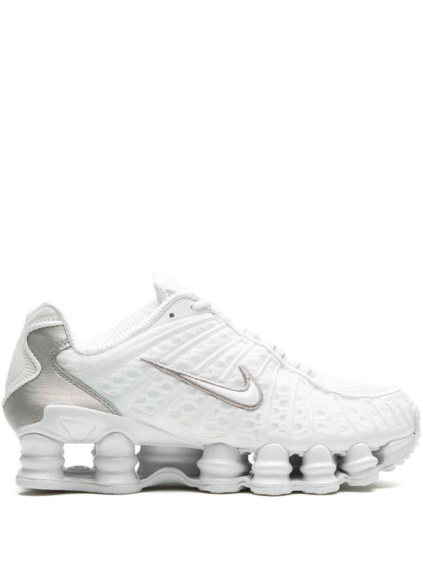 Nike Shox TL (White/Metallic Silver)