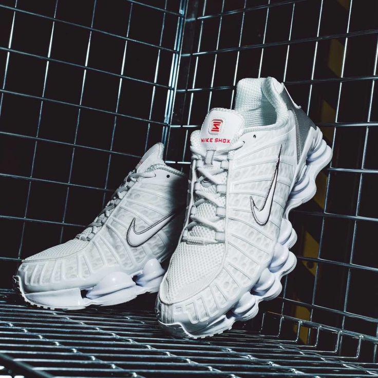Nike Shox TL (White/Metallic Silver)