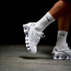 Nike Shox TL (White/Metallic Silver)