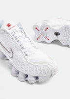 Nike Shox TL (White/Metallic Silver)