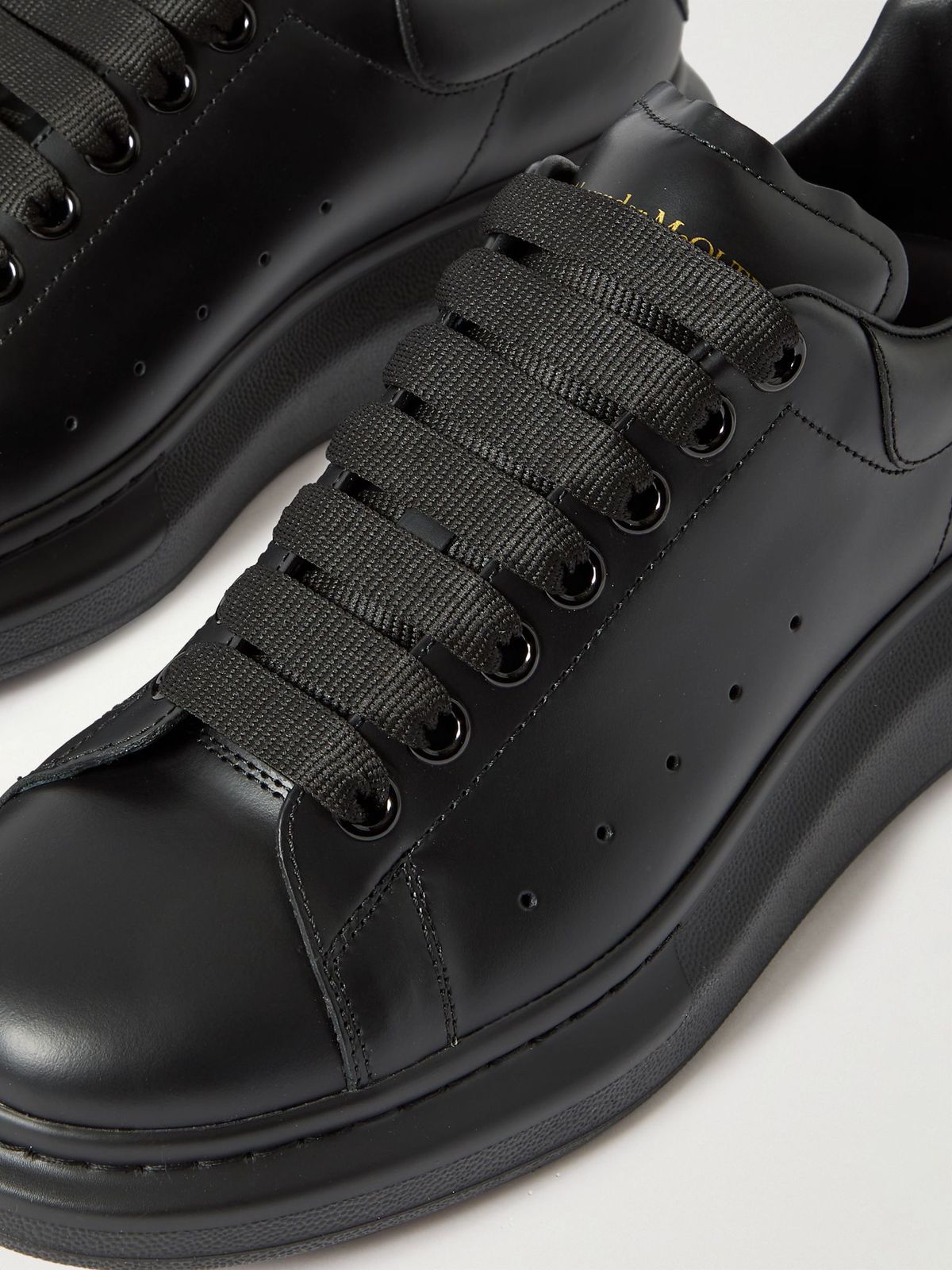 Alexander McQueen Oversized Sneaker (Triple Black / Black on Black)