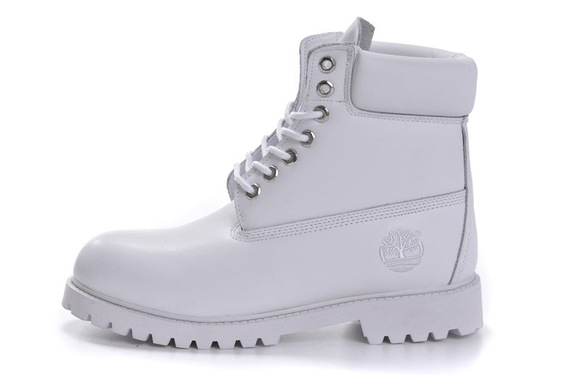 Timberland 6-Inch Premium Waterproof Boot (Monochrome White)