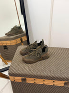Hermès Freestyle Sneaker (Khaki / Olive Green)