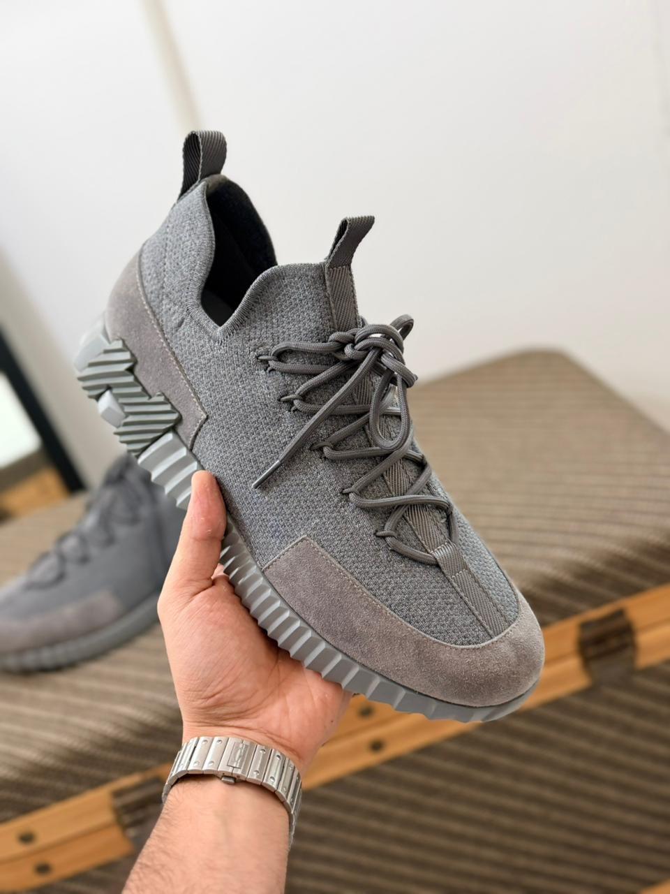 Hermès Freestyle Sneaker (Grey)
