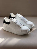 Alexander McQueen Oversized Sneaker (White / Black Heel Tab)