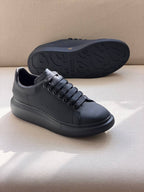 Alexander McQueen Oversized Sneaker (Monochrome Black / Matte Finish)