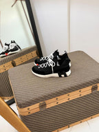 Hermès Freestyle Sneaker (Black / White Laces)