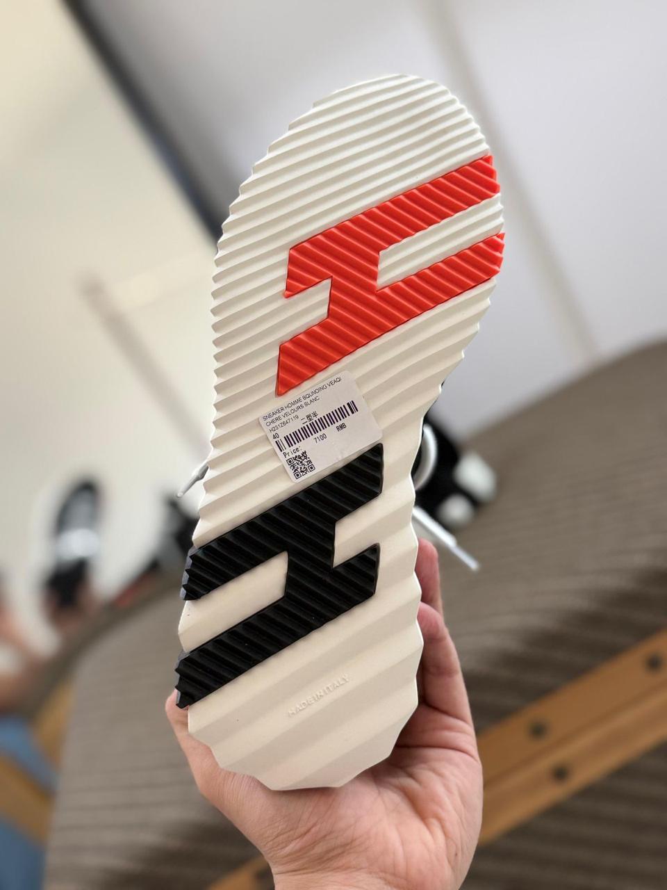 Hermès Freestyle Sneaker (Black / White Laces)