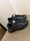 Dior B30 Sneaker (Black / Reflective White Trim)