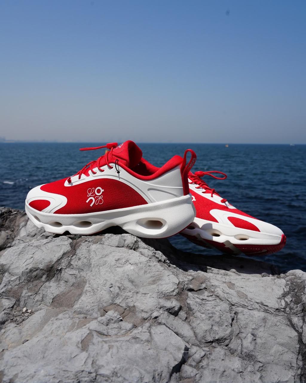 Loewe x On Cloudtilt Sneaker (Red / White)