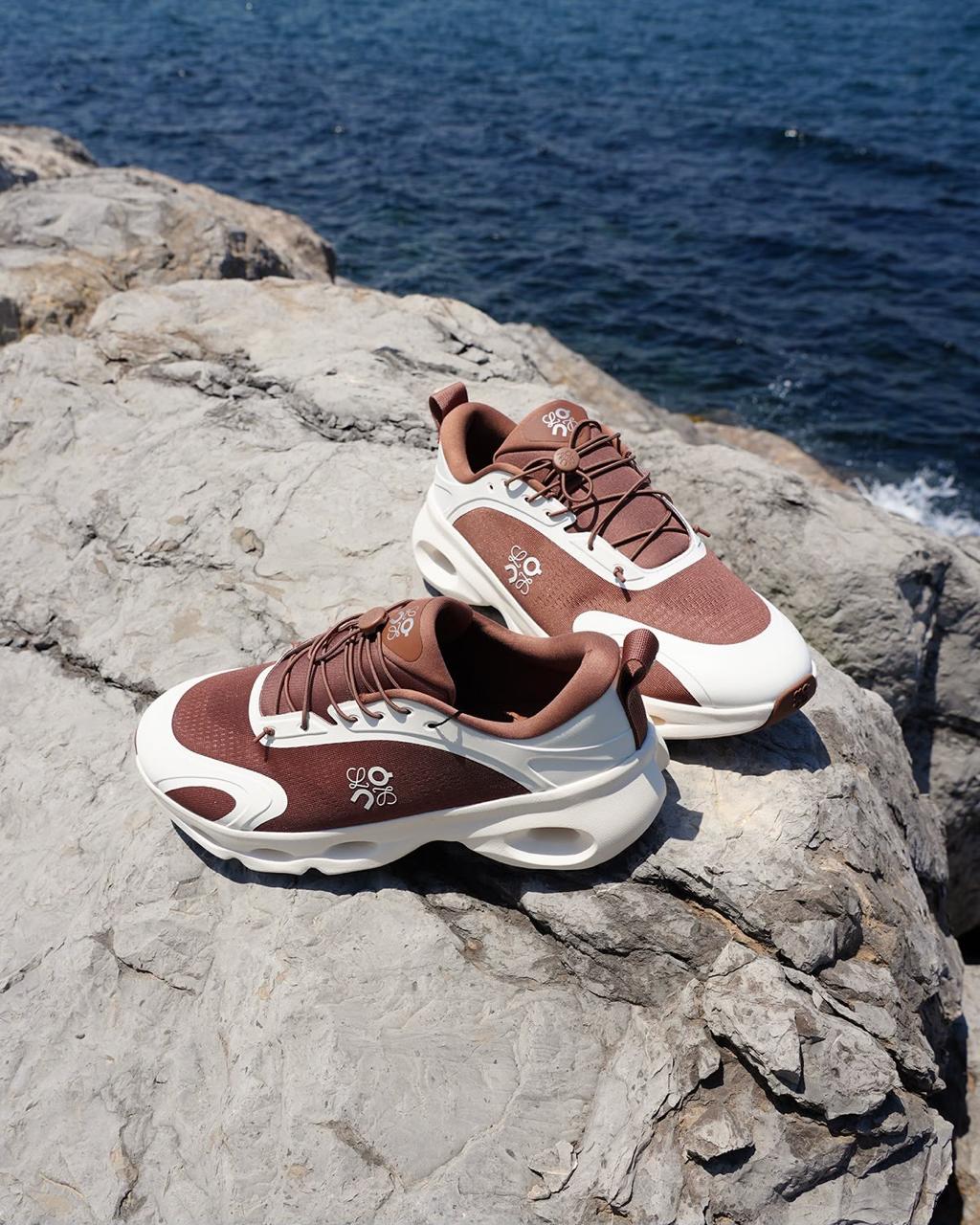 Loewe x On Cloudtilt Sneaker (Brown / Off-White)