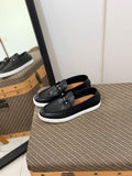 Christian Louboutin Spooky Leather Loafers (Black)