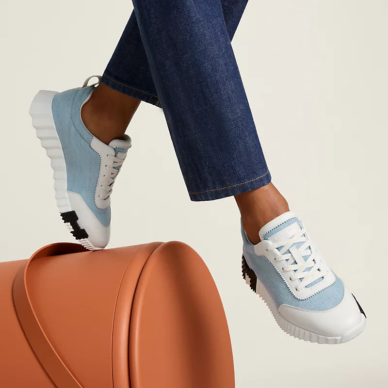 Hermès Bouncing Sneaker (Light Blue / White)