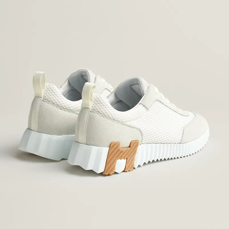 Hermes Bouncing Sneaker Shoes White