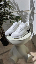 Hermes White Casual Sneakers