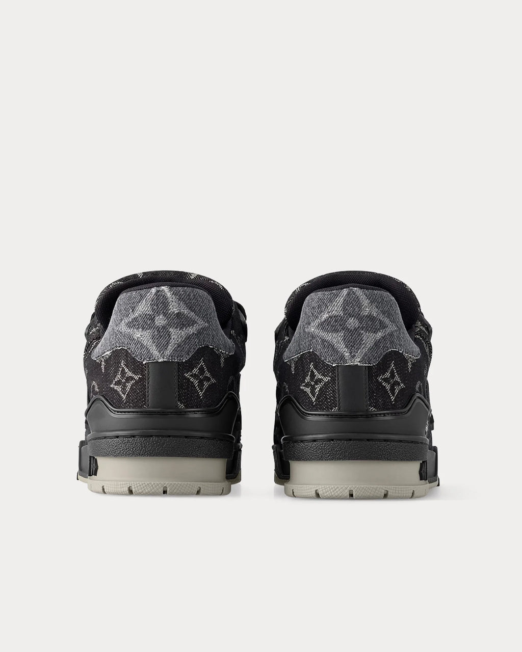 Louis Vuitton – LV Trainer Monogram Denim Black Low Top Sneakers