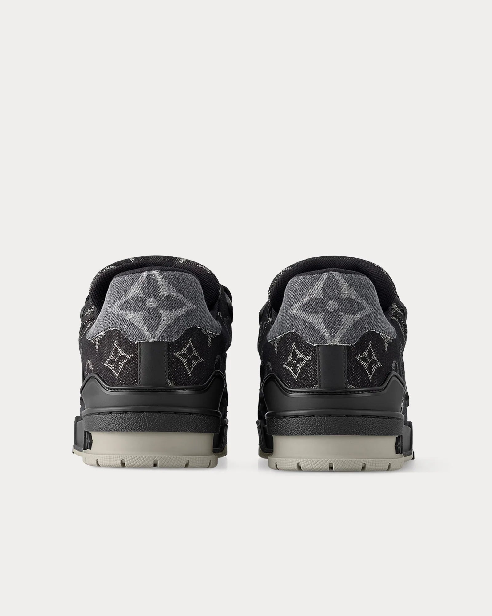 Louis Vuitton – LV Trainer Monogram Denim Black Low Top Sneakers